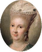 Portrait of Louise of  Altenburg, Matthieu, Georg David